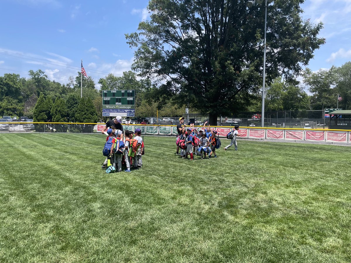 RakersBaseball1's tweet photo. Great first week of rakers camp!!! See you again August 2-6. https://t.co/0CkUAdjnVO