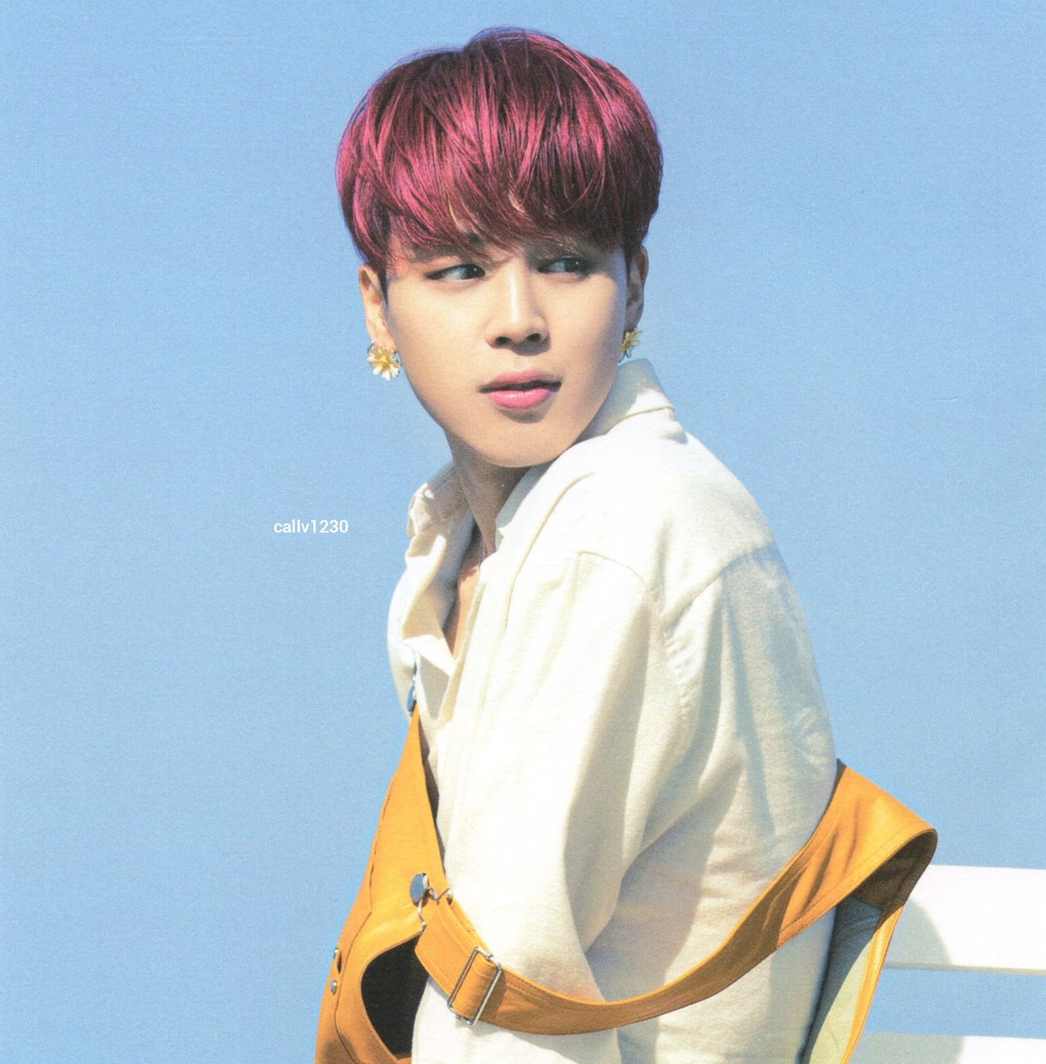 Scan] BTS Butter CD photobook (Peaches ver.): Jimin & Taehyung