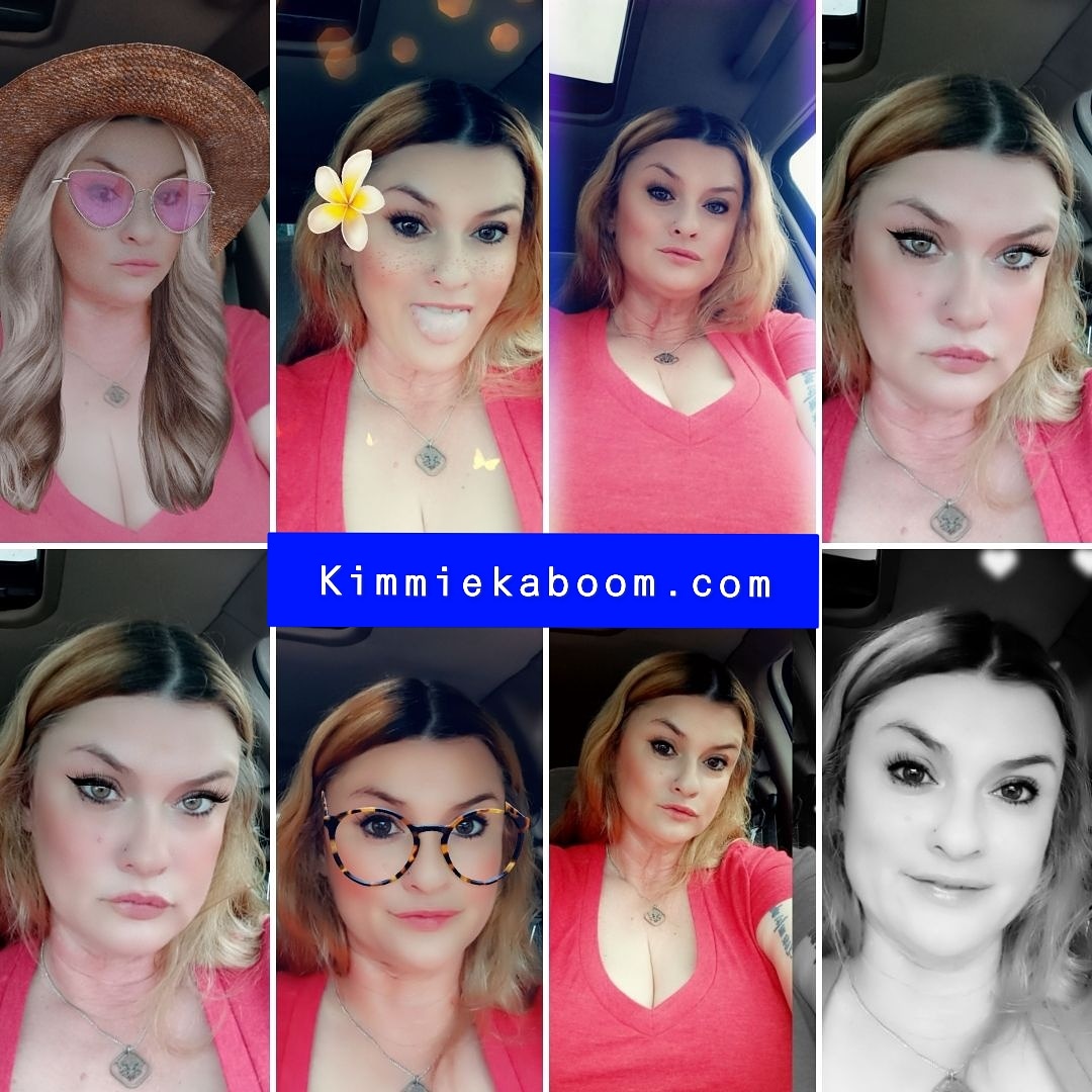 TW Pornstars Kimmie KaBoom. Twitter. Playing with Snapchat filters.