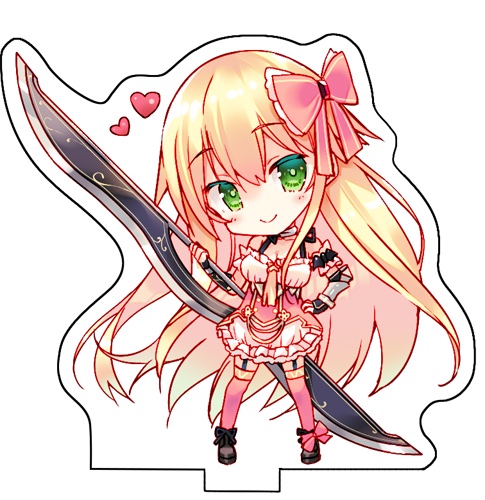 リュウゼツランさんのミニアクリルフィギュアを入稿しました。BOOTHで予約できるようにしておいたので。よろしくですー。https://t.co/RpLKPfrnY4 