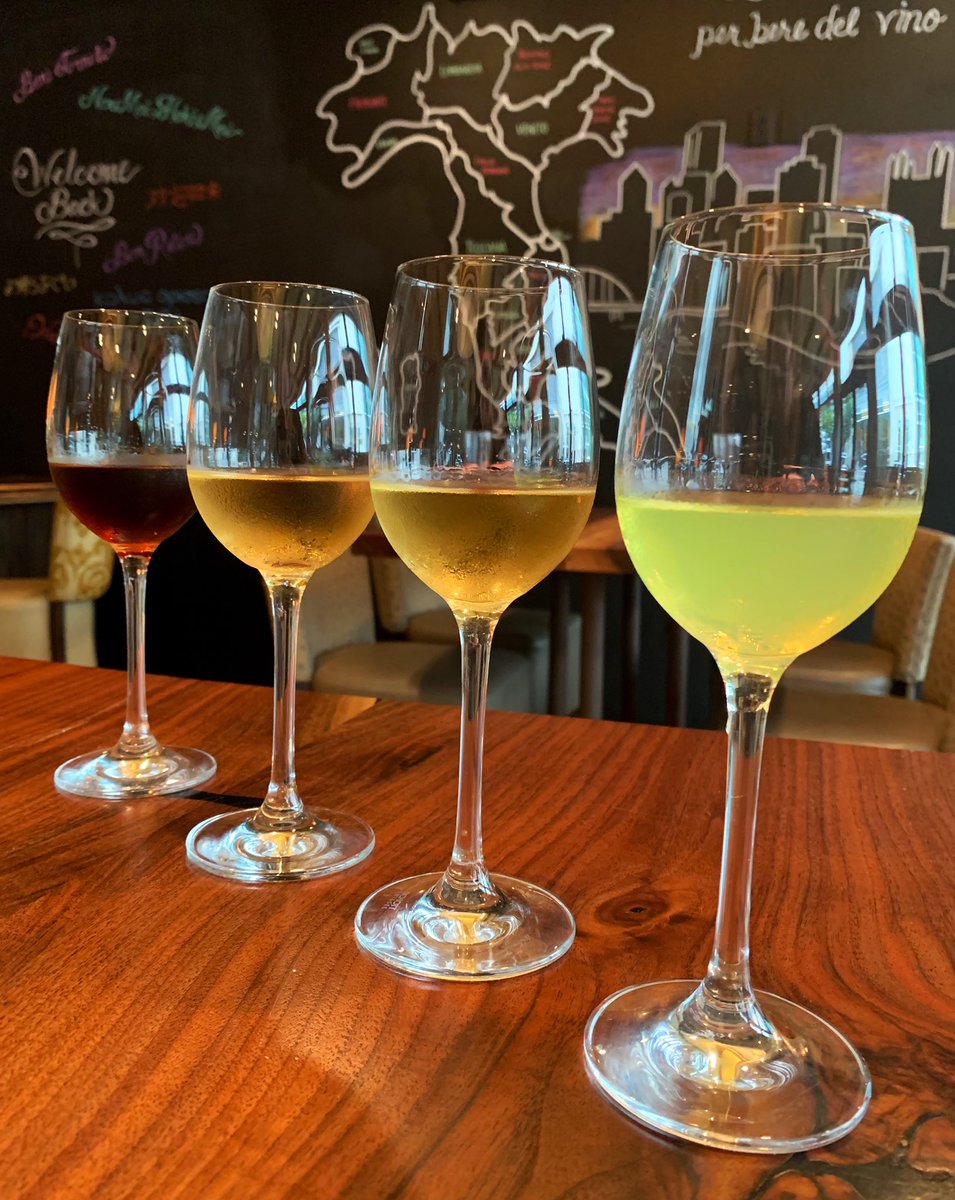 VallozzisPgh's tweet photo. Our cherry, orange, grapefruit, and lemon cellos! Enjoy one after dinner or order a flight and try your choice of three flavors. New flavors coming soon so keep your eyes peeled! 🍋 https://t.co/CoZlvhNgCE