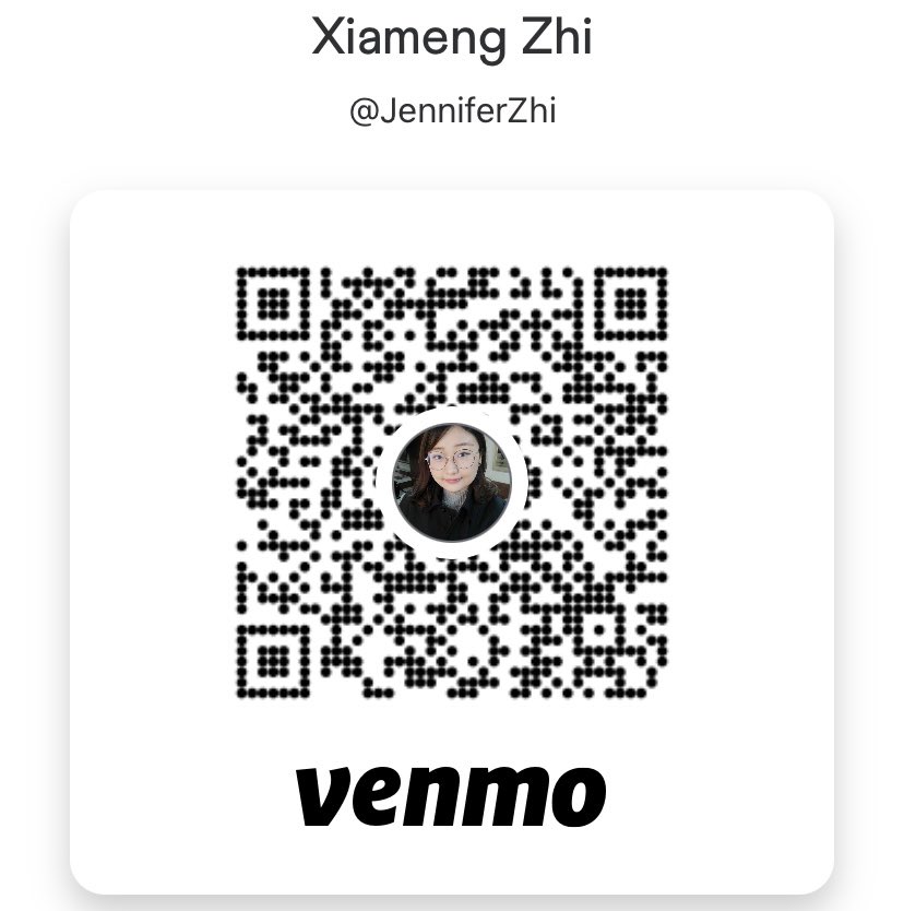 JenniferZhi's tweet photo. Thank you Venmo in advance 💙 https://t.co/QgGYwXZBxt