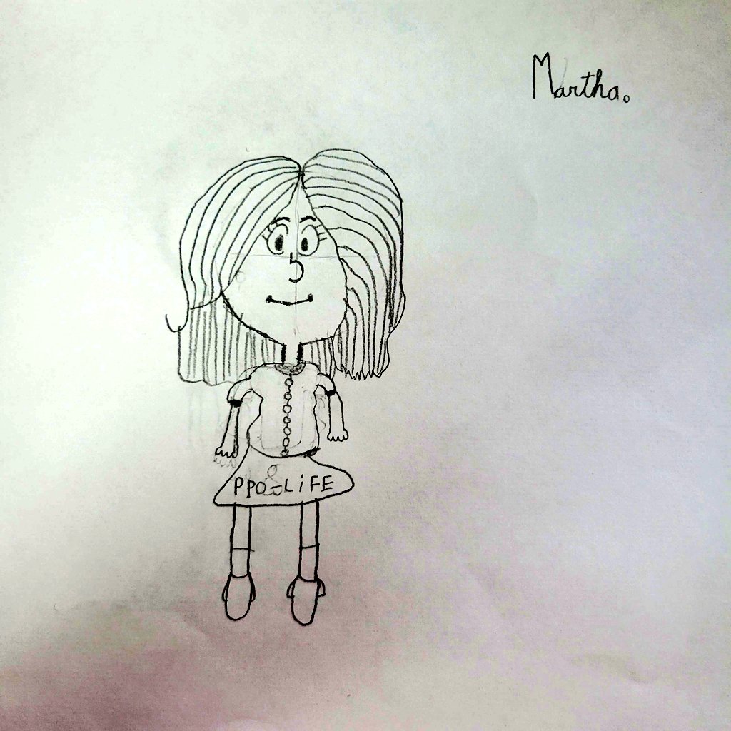 MarthaCeciliaVL's tweet photo. Un día pésimo, de los que te dan ganas de tirar la toalla y mandar a todos al tacho... mi peque antes darle la bendición me muestra hoy, justo hoy, este dibujo que me hizo.
No necesito más... #ProlifeMom https://t.co/u8rMhhq4EI