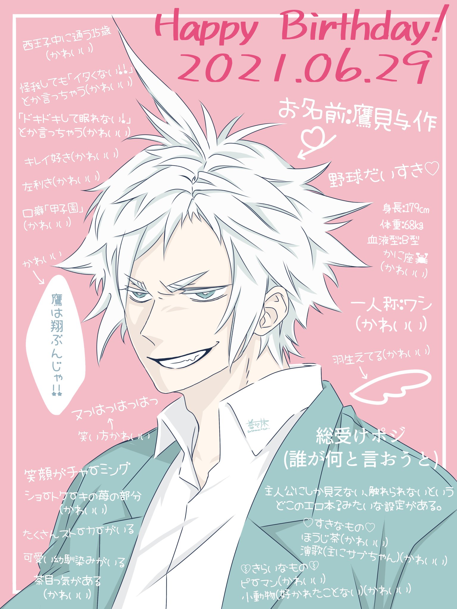 茶々抹 誰も知らないであろう推しの誕生日をこっそりお祝いします 鷹見おめでとぉおっ Overtime 天野洋一 鷹見与作誕生祭21 鷹見与作生誕祭21 T Co 4ac8ia7rbi Twitter