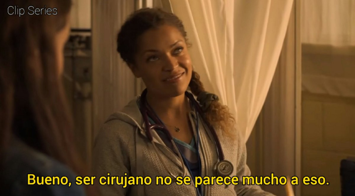 Amo cuando entre dramas médicos se tiran palos