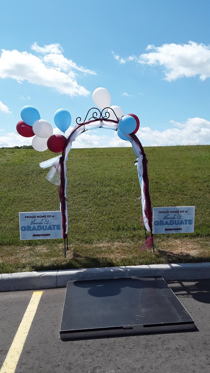 A perfect day to celebrate all our  BCI Grads! Congratulations class of 2021! <a href="/BluevaleNews/">Norm the Knight</a> <a href="/BCI_Guidance/">Bluevale Guidance</a>