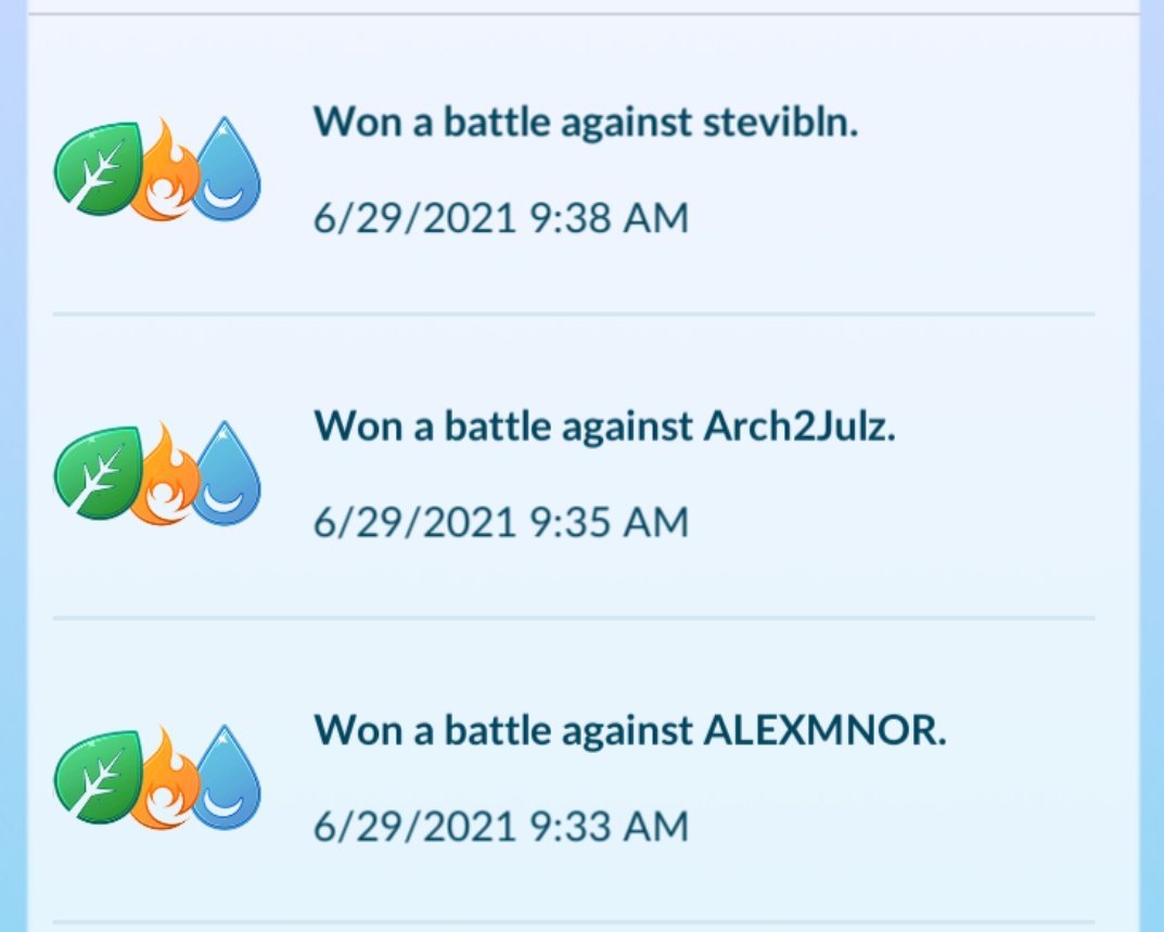 pokeshiny7's tweet image. 7/8 Win... thanks to @ShradyYT  #pokemongo #ElementCup #chinchou no more SD 😅