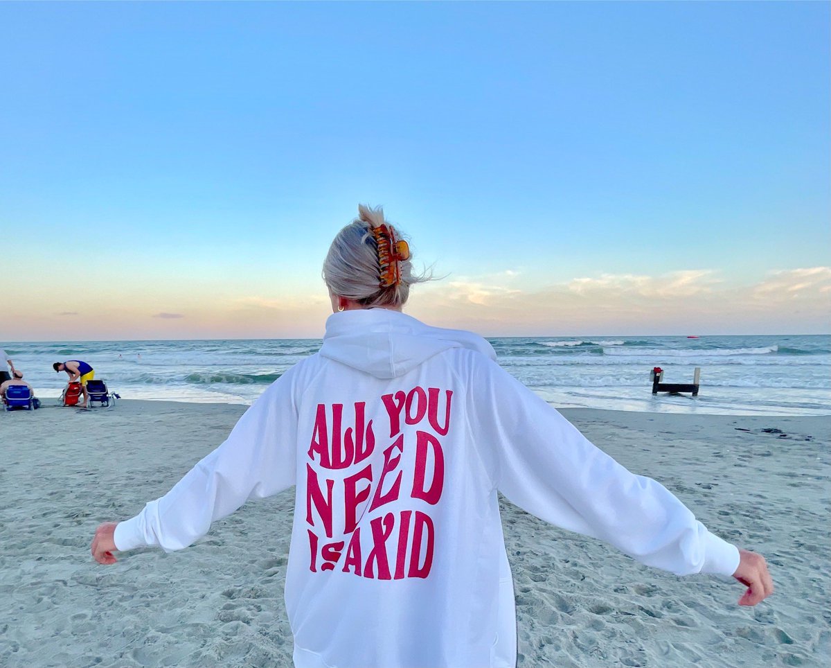 “Having the opportunity to work through university tees has been amazing. I love being able to showcase and spread my creativity to not only my sorority, but other organizations on campus! “All You Need is Axid” was my first ever order!” -Alyssa Moses