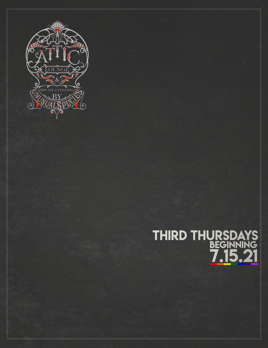 Every Third Thursday, come hang at The Attic in Prescott, AZ! #PrescottArizona #LGBTQIA #Prescott #Arizona