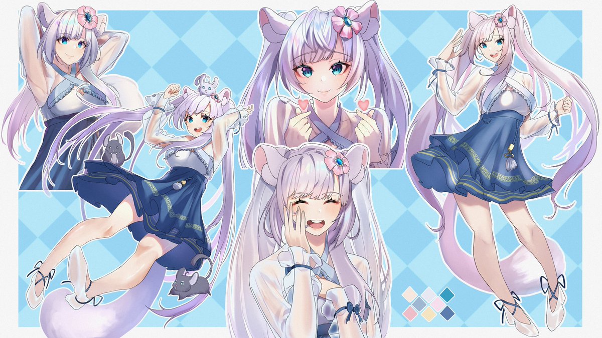 cafeseuli's tweet photo. Seuli here! Reporting for duty! °˖✧◝(⁰▿⁰)◜✧˖°
♡ website: https://t.co/qrvLcBoNSF
♡ twitch: https://t.co/bEupSPd4zT
♡ general: #eseulchi
♡ art: #seulillustration
♡ streams: #eseuLIVE
*☆ #vtuber #envtuber #korvtuber ☆*
♡ ref sheet by @/wanndabaa ♡ https://t.co/DMG33R8wWL