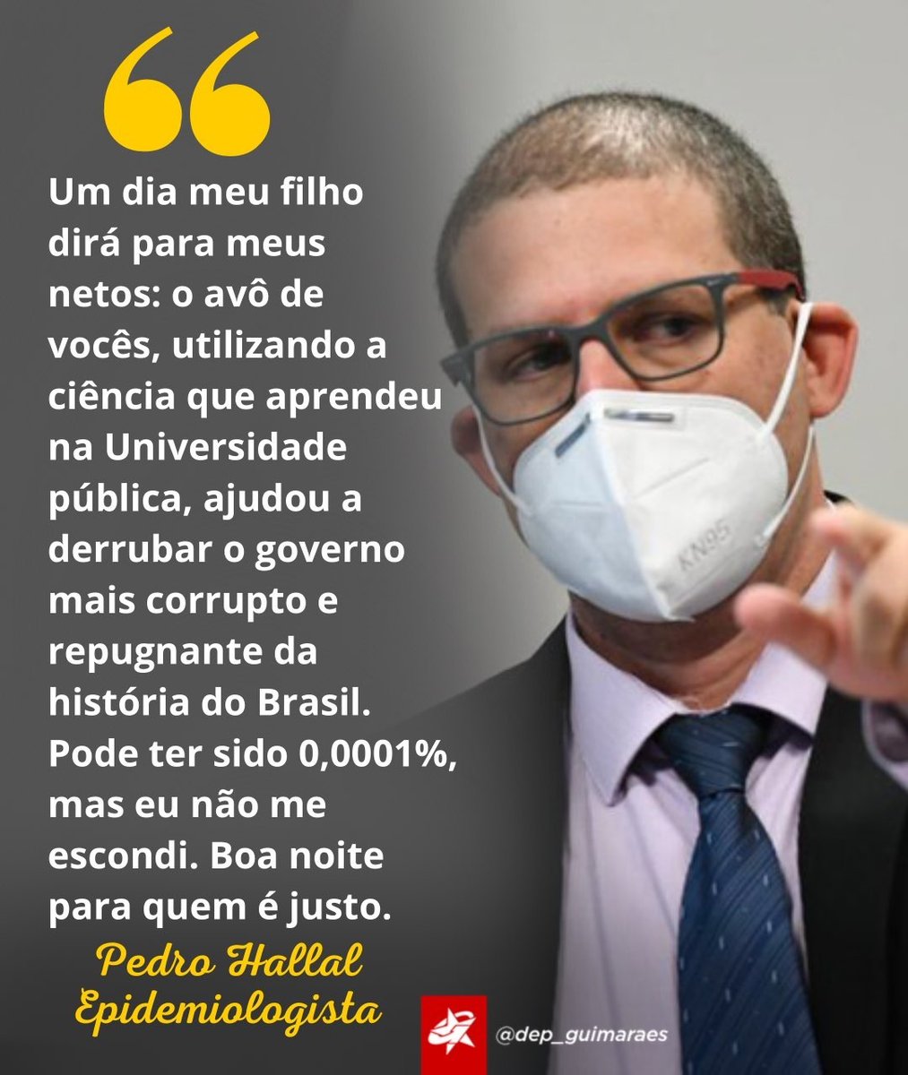 DilmaResiste's tweet image. Parabéns a esse médico digno! Em meio a tantos médicos que envergonham a profissão, você encontra um @PedroHallal para salvar a pátria!

#DilmaResiste
#Resistencia1179Dias #Bolsona...

instagram.com/p/CQrese8L_Ce/ via tweetgram.me