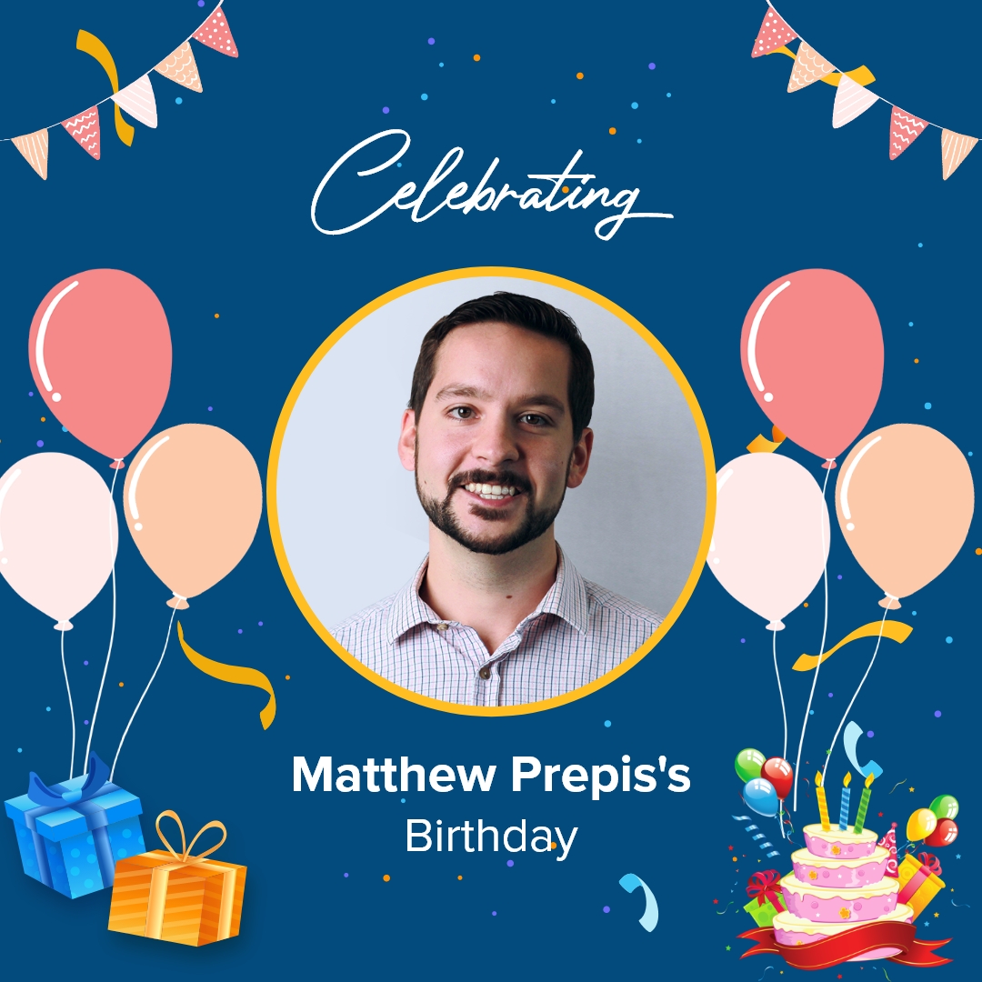 SmartSitesNJ's tweet image. Happy birthday, Matt! Wishing you a day filled with surprises and a memorable year. We look forward to celebrating many more with you!

#SmartSites
#ThinkWeb 
#ThinkSmart