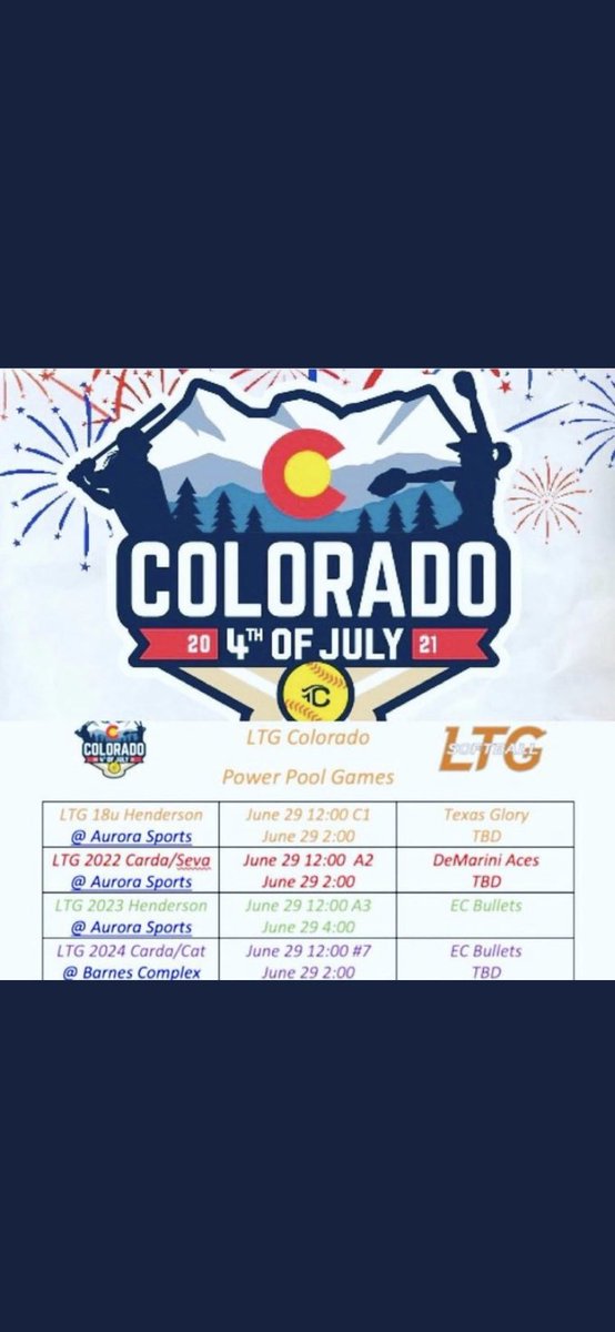 LTG Carda/ Seva are at the Sparkler. Come watch Sydney Polli #12 ⁦<a href="/ETSUSoftball/">ETSU Softball</a>⁩ ⁦<a href="/OSUcoachG/">Kenny Gajewski</a>⁩ ⁦<a href="/HailStateSB/">Mississippi State Softball</a>⁩ ⁦<a href="/CycloneSB/">Iowa State Softball</a>⁩ ⁦<a href="/StacyMayJohnson/">Stacy May-Johnson</a>⁩ ⁦<a href="/KarenWeekly/">Karen Weekly</a>⁩ ⁦@USU_CoachH⁩  ⁦<a href="/Nevada_Softball/">Nevada Softball</a>⁩ ⁦⁦<a href="/UCRSoftball/">UC Riverside Softball</a>⁩ ⁦