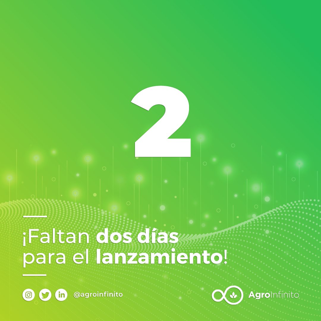 2️⃣ ¡Faltan DOS días!

Agroinfinito es una plataforma desarrollada por <a href="/bcpbahia/">Bolsa de Cereales de Bahía Blanca</a>:

📋 Planificá tu campaña
🔎 Monitoreá tus lotes
📈 Calculá márgenes brutos

Todo, desde un mismo lugar.

🗓️ ¡Te esperamos el 30 de junio, por Youtube para el lanzamiento! ➡️ bit.ly/InscripcionesA…