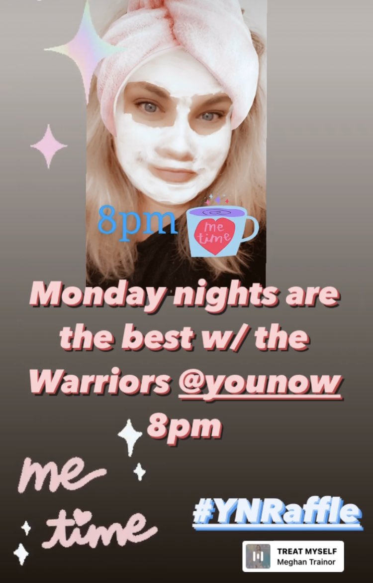 LConquerLife's tweet photo. See everyone tonight @8pm for Our Monday #Selfcare NIGHTS . @YouNow family I’m working hard to step to next level #4thstar. So these next 3days really count ALSO WEDNESDAY 830 is $100 drawing for 13kbar gifts given in the past week #goals Lots of content plan. #warriors🎗 https://t.co/glyRNK0ZYb