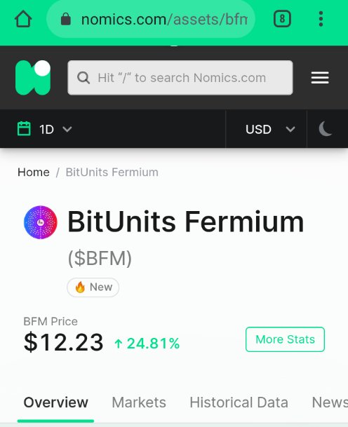 BitUnits100BFM's tweet photo. The new π₯ #BitUnitsFermium $BFM #BFM #FERMIONS https://t.co/8Cu0xoaGdF
#Bitcoin #BinanceSmartChain #binance #bnb #PancakeSwap #Cryptocurency #Crypto #bitunits #digitalAssets #digitalgold #DigitalMarketing #1inch #Trustwallet #BSCGems #bsc #BSCArmy #cryptocurrencies https://t.co/tjGkjTBwiO