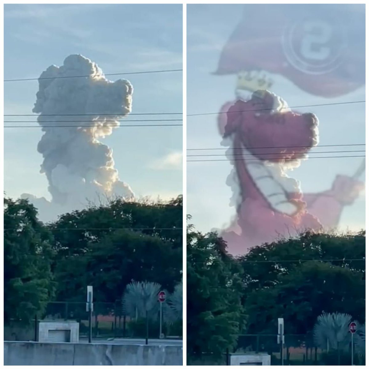 Señal divina de que viene la 37 de <a href="/SaprissaOficial/">Deportivo Saprissa 💜</a> 🙌