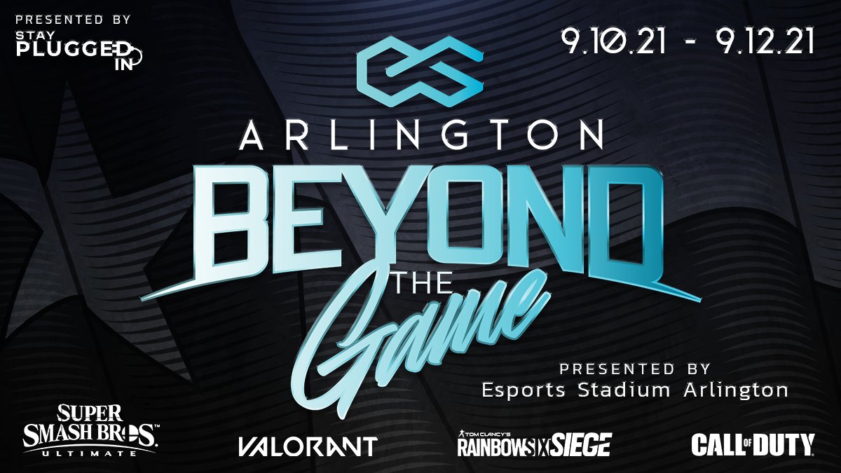 Stay Plugged In (@stay_plugged_in) on Twitter photo WE ARE COMING TO TEXAS❗️❗️
Our next LAN event is here, bigger and better than ever.
Compete 🔴LIVE in front of college scouts at <a href="/EsportsStadium/">Esports Stadium Arlington</a>
Esports recruiting is moving fast, make sure you are a part of it. Register today 👇
🗓 9/10 - 9/12
🔗 espin.gg/events/arlingt… WE ARE COMING TO TEXAS❗️❗️
Our next LAN event is here, bigger and better than ever.
Compete 🔴LIVE in front of college scouts at <a href="/EsportsStadium/">Esports Stadium Arlington</a>
Esports recruiting is moving fast, make sure you are a part of it. Register today 👇
🗓 9/10 - 9/12
🔗 espin.gg/events/arlingt…