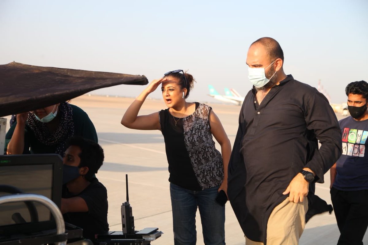 MuznaEbrahim's tweet photo. Coming soon ... so excited. We put our hearts into this project 🙏🏼 #BTS #comingsoon #producers #checkmategroup @jamiazaad #addfilm #tvc https://t.co/ufQn8VU69f