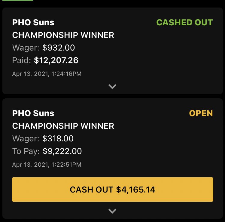 CoastAnalytics's tweet image. 🚨OFFICIAL #WeAreTheValley UPDATE🚨

My partners and I have decided to cash out our bigger ticket after Game 4.

We ultimately had plans to hedge in the Finals, but we are letting the small ticket ride. 

.932u* to win 12.2u*✅💵🔥+💲12,207💰

CONGRATS TO ALL!!!
