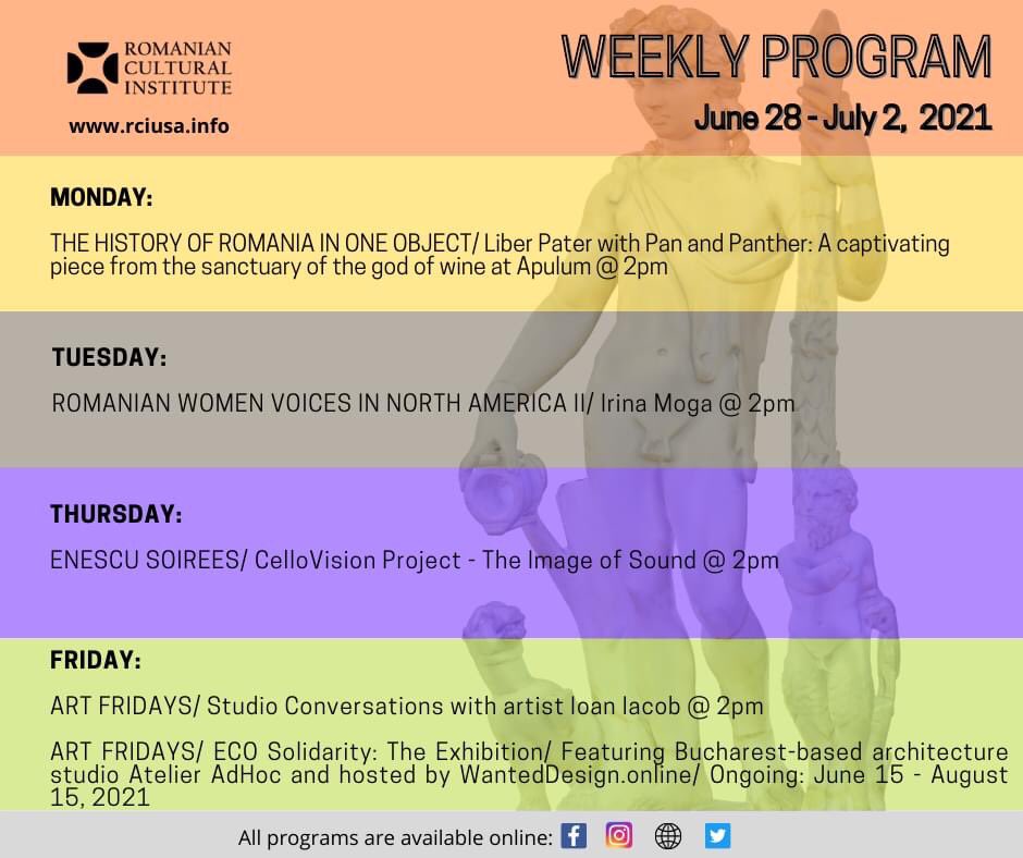 RomaniaNY's tweet image. Join us online and enjoy! #WatchThisWeek

#RCIUSA #RCINY #ICRNewYork #ICR