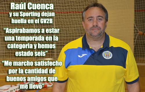 ⭐️ <a href="/raulcuencavega/">Raúl Cuenca</a>  ⭐️ y su  <a href="/SC_Constitucion/">Melilla Sport Capital S.Constitución</a> dejan huella en el #GV2B
☑️ “Aspirabamos a estar una temporada en la categoria y hemos estado seis”
☑️  “Me marcho satisfecho por la cantidad de buenos amigos que me llevo”

 📻  futsalsur.es/segunda-b/7794…