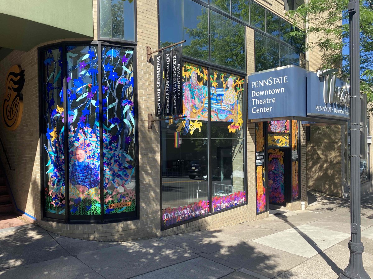 woskobgallery's tweet photo. Come and enjoy our current show titled 'The Eternity of the Moment' by Yeonhye Park! 

The installation consists of three ceramic pieces, a painted wooden divider piece, a motion graphic (on from 8:45 p.m. until 1 a.m. every night), and nine paintings. 

Through September 5. https://t.co/zMc7AdtpGf