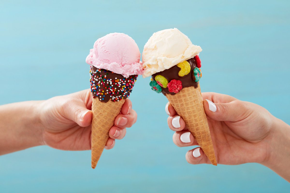 Add a little something sweet to your summer ice cream party with these Decorated Sugar Cones. Simply dip your cones in some melted Candy Melts candy, then top with your favorite topping. ow.ly/8Au050Ffi9x #wiltoncakes