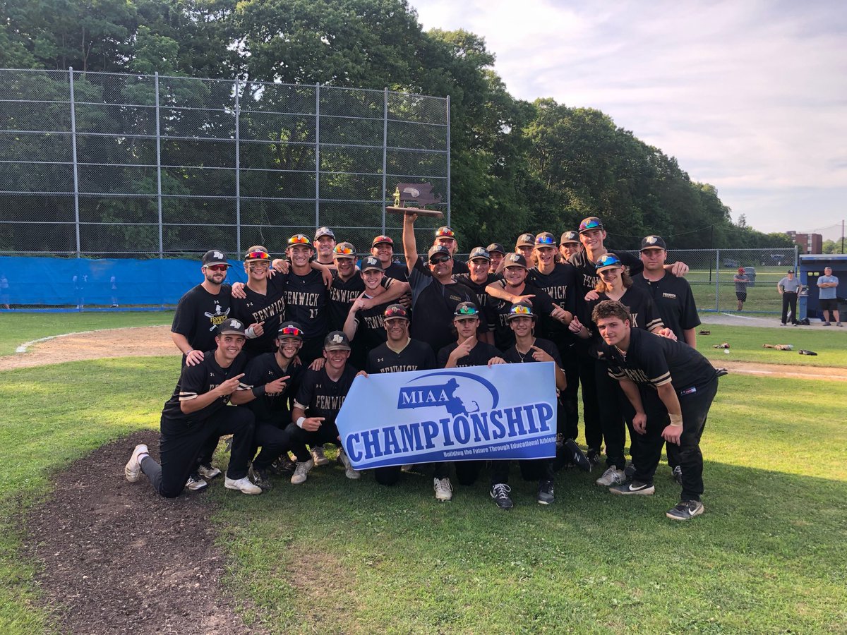 MIAANorthBaseb1's tweet photo. Bishop Fenwick…. Your 2021 Division III North Baseball Champions!!!  ⁦@MIAA033⁩ https://t.co/S7w4k2nlyb