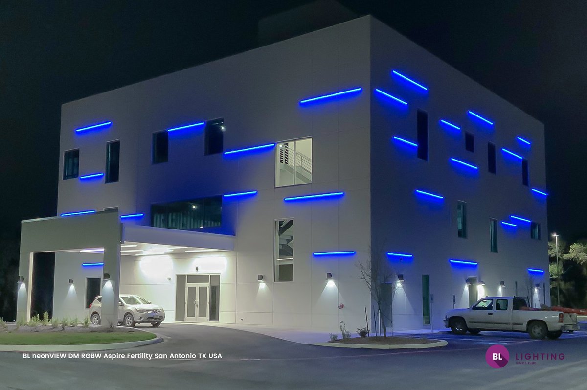 BL_Lighting's tweet photo. Product: BL neonVIEW DM - RGBW, Project: Aspire Fertility San Antonio TX .   #neonVIEW #texas #neonlights https://t.co/VY5BIwIrXm