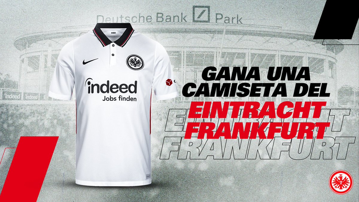 eintracht_esp's tweet photo. ¡Lo piden, lo tienen! 🔥 

¿Se quieren ganar la camiseta alternativa del Eintracht Frankfurt? ¡Muy fácil! 👇

🔁 Darle RT a este tuit.
📲 Seguirnos.
✅ Y listo.

¡Se sortea el lunes 5 de julio! ¡A participar! 👕🥳 #SGE https://t.co/l10H7YeaFa