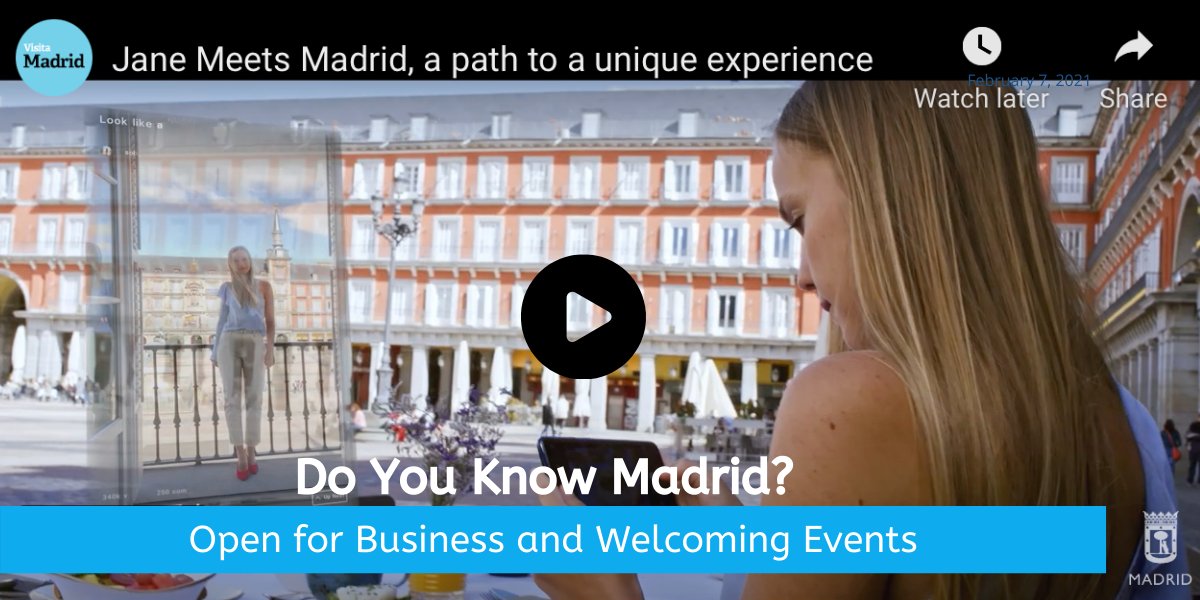 MyTravelPosts's tweet photo. Do you know Madrid? A city where responsibility and passion come together for the MICE sector. Join https://t.co/ukZPxSomoR’s Community and share your stories and blogs #EventProfs #MeetingProfs #plannercommunity #biztravel #Mardrid #i_meet  https://t.co/TQkQcf48pQ https://t.co/wWJCU2iqyO