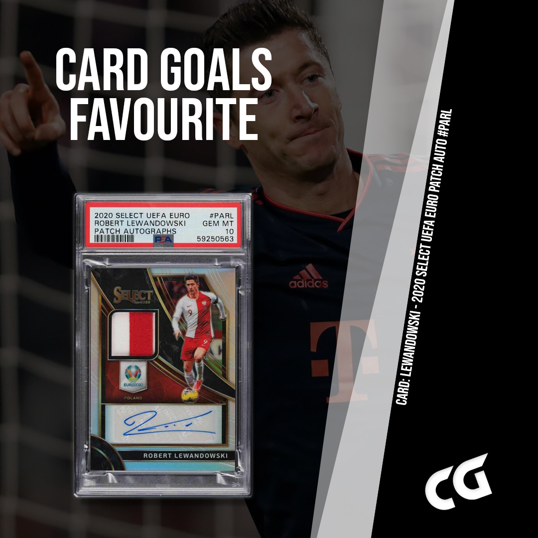 Card_Goals's tweet image. CG Favourite: Robert Lewandowski 💪🏼

#cardgoals #soccercards #footballcards #rookiecards #tradingcards #sportscards #sportscard #sportscardcollector #sportscardinvestors #footballstickers #soccerstickers #cardinvestor #cardcollector #thehobby #sportsmemorabilia