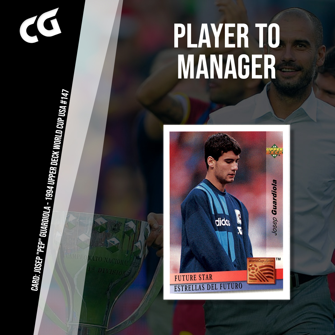 Card_Goals's tweet image. Player To Manager: Pep Guardiola 👨‍🏫

#cardgoals #soccercards #footballcards #rookiecards #tradingcards #sportscards #sportscard #sportscardcollector #sportscardinvestors #footballstickers #soccerstickers #cardinvestor #cardcollector #thehobby #sportsmemorabilia