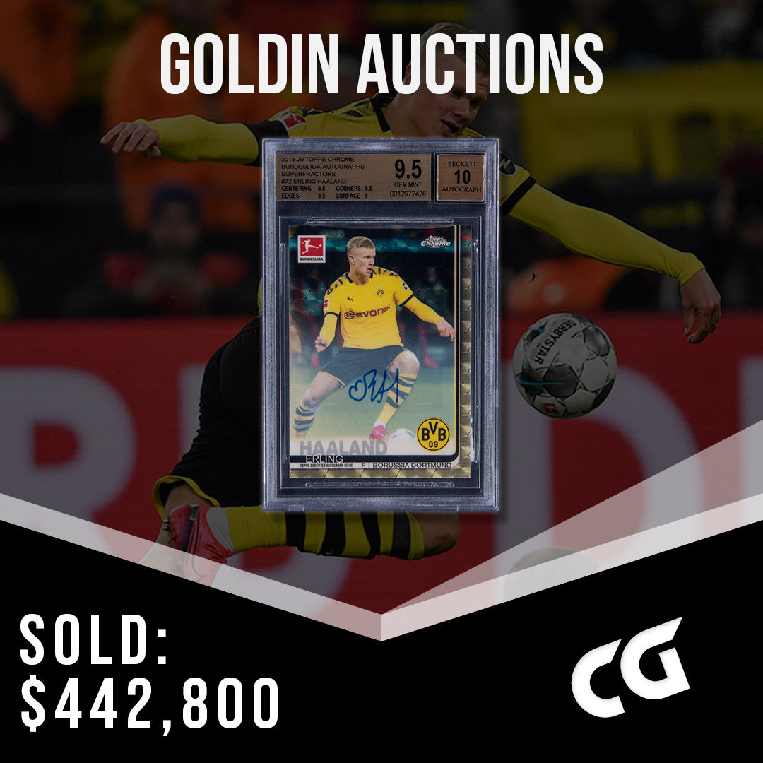 Card_Goals's tweet image. What are your thoughts on this weeks auctions?

⬇️ 

#cardgoals #soccercards #footballcards #rookiecards #tradingcards #sportscards #sportscard #sportscardcollector #sportscardinvestors #goldin #goldinauctions #cardinvestor