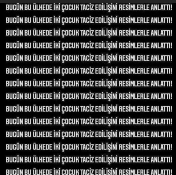 Kopsun kıyamet..! Daha kaç tane çocuk kaç tane kadın istismara uğrayacak. #elmalıdavası