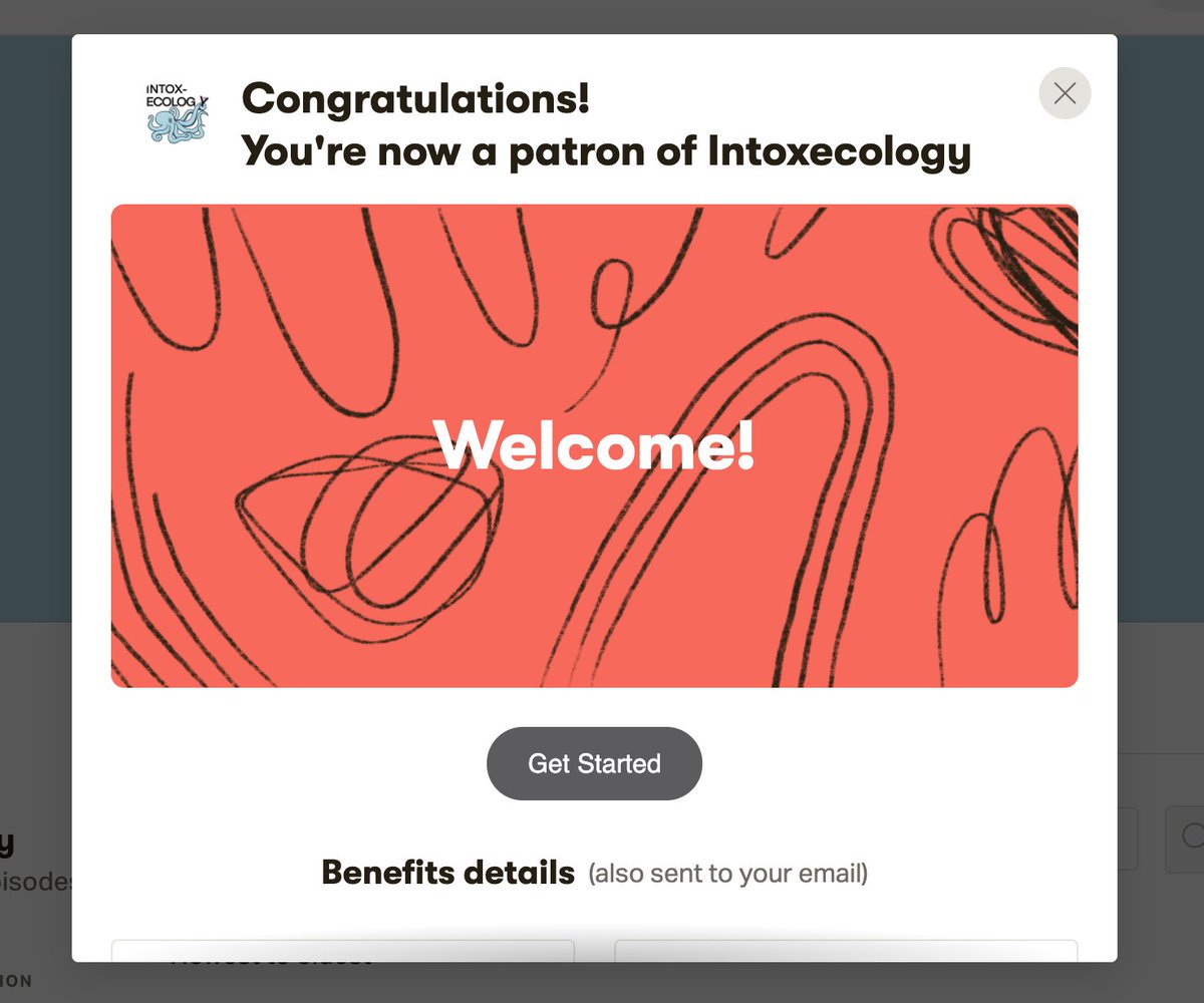 katatrepsis's tweet photo. I'm the one and only @Patreon supporter of @intoxecology! I don't know how they are going to spend the whole £1 I'm giving them each month, but I expect the #podcast to at least be renamed in my honour. Also, listen to them! They're great! #ecology #science #scicomm https://t.co/q4fcbhj4uR