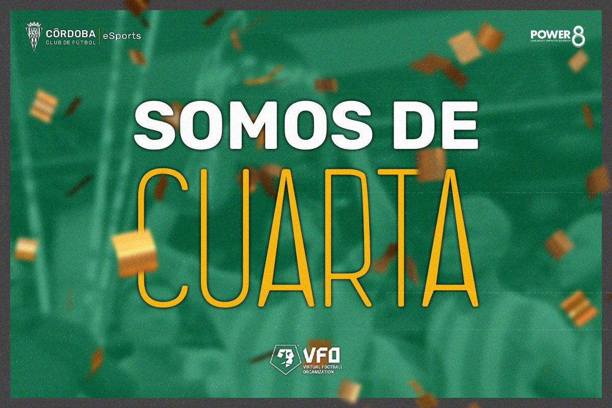 CCF_eSports's tweet photo. 🎉 ¡🅢🅞🅜🅞🅢 🅓🅔 🅒🅤🅐🅡🅣🅐 🅥🅕🅞!

📊 Termina la temporada para nuestro equipo de #ClubesPro: 

💥 2/2 ascensos en @VFOspain_ps. 
💥 Campeones @ITFASpain. 

🤐 #YSiSí https://t.co/i1kOa16tot