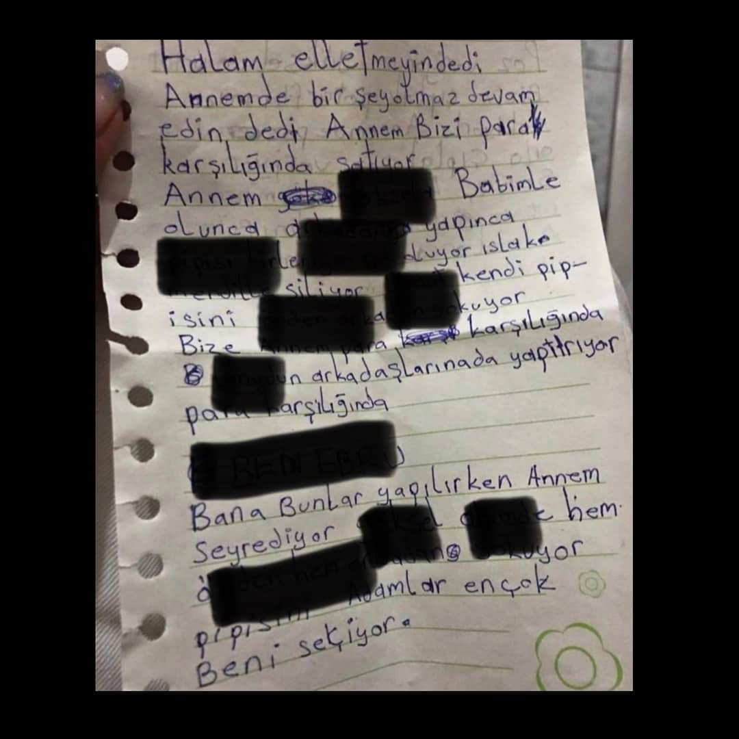 ttahaber's tweet photo. Antalya Finike'de 7 ve 10 yaşlarındaki iki kardeş, cinsel istismara uğradıklarını bir çok defa dile getirmelerine rağmen anne ve üvey babası çocukların yalan beyanda bulunduklarını söyleyerek davadan beraat etti.
#ElmalıDavası https://t.co/qJR1PUXl6G