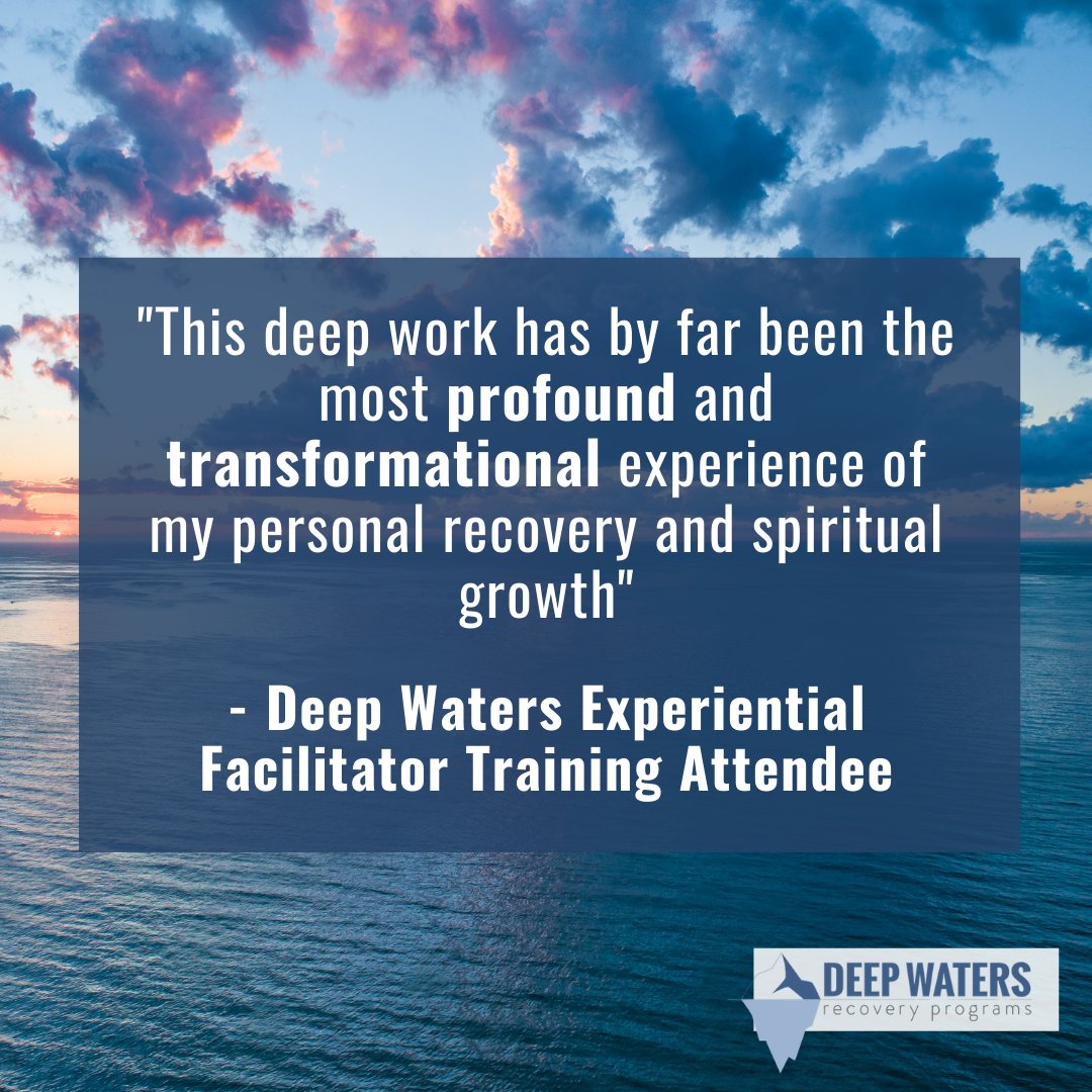RecoveryDeep's tweet image. Our next training is set for August 20th-21st and we would love to see you there.

Use the link below to reserve your spot...
eventbrite.com/e/experiential…

#traumainformed #recovery #sobriety #traumarecovery #experiential #allarewelcome