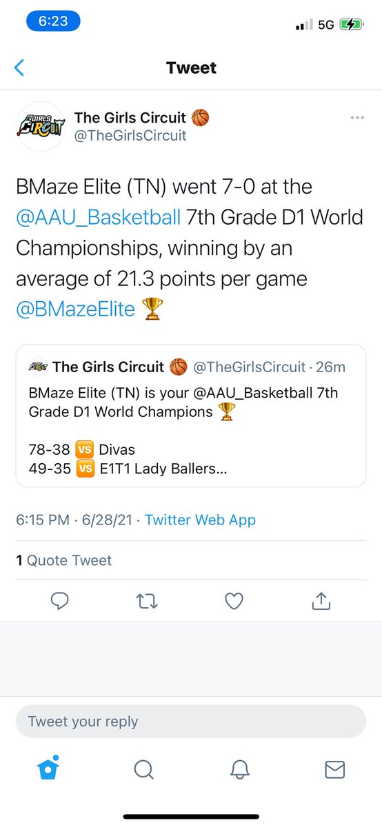 By a avg of 21.3 tho!  #defense #champs #aauworldchampions #7-0 <a href="/BMazeElite/">B. MAZE ELITE AAU</a>