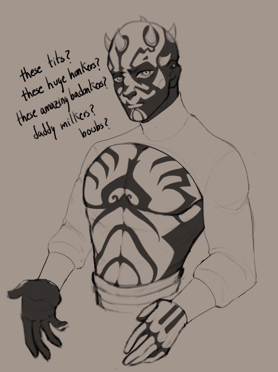 Old doodle of maul tits I did almost 2 months ago and never posted