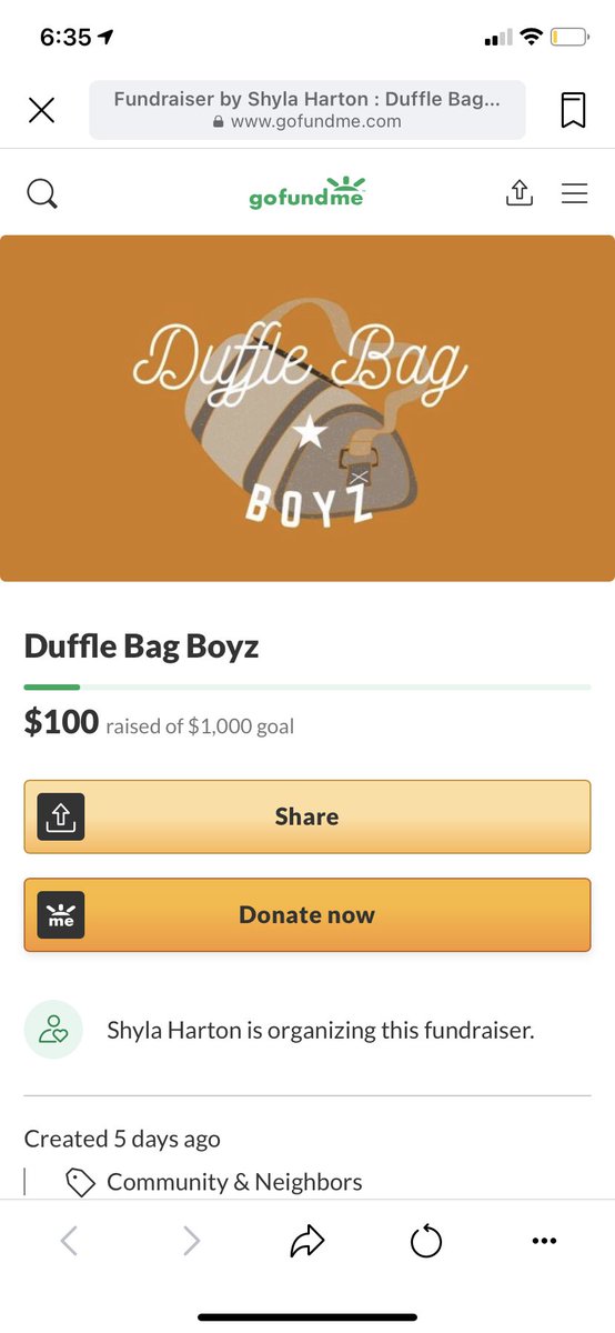 ShyyH21's tweet photo. In addition to collecting bags for donations, I have created a Gofundme to make sure these bags have basic necessities for the child as well! I am passionate about giving back on a regular, so I am glad I was able to create something of my own! https://t.co/8T3sMJ3PfY