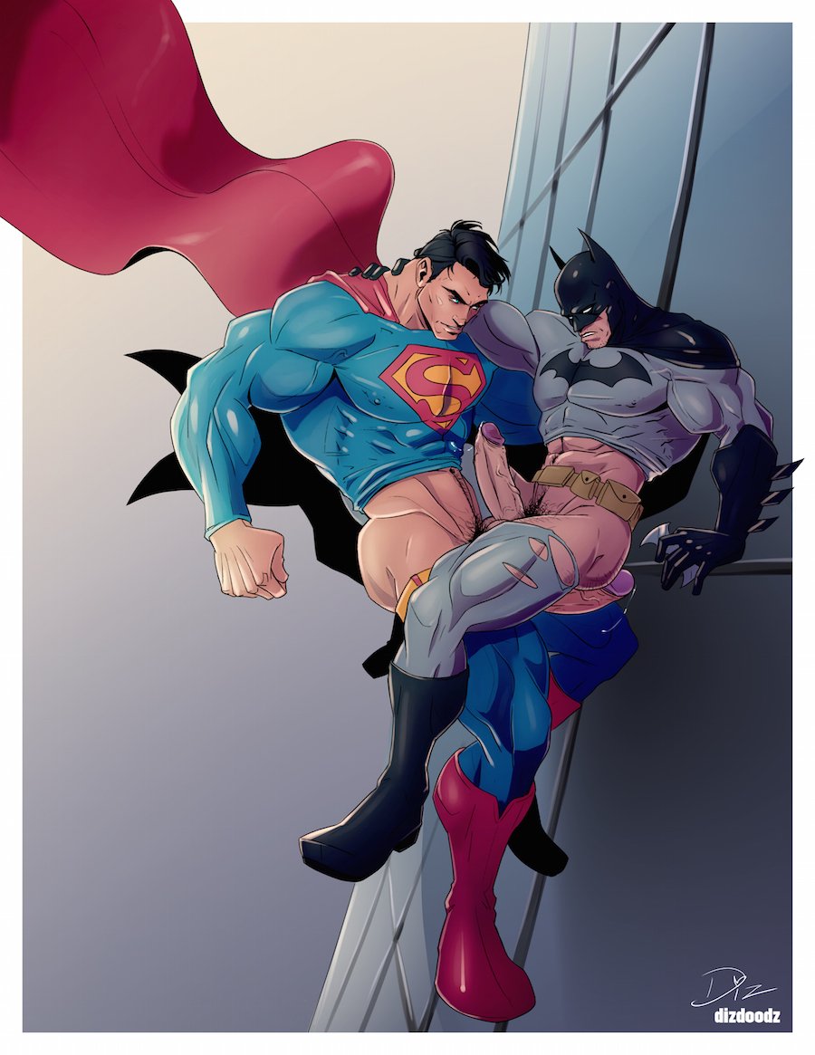 Gay Cartoon 🔞 on Twitter: "Superman and Batman Artist: Dizdoodz https...