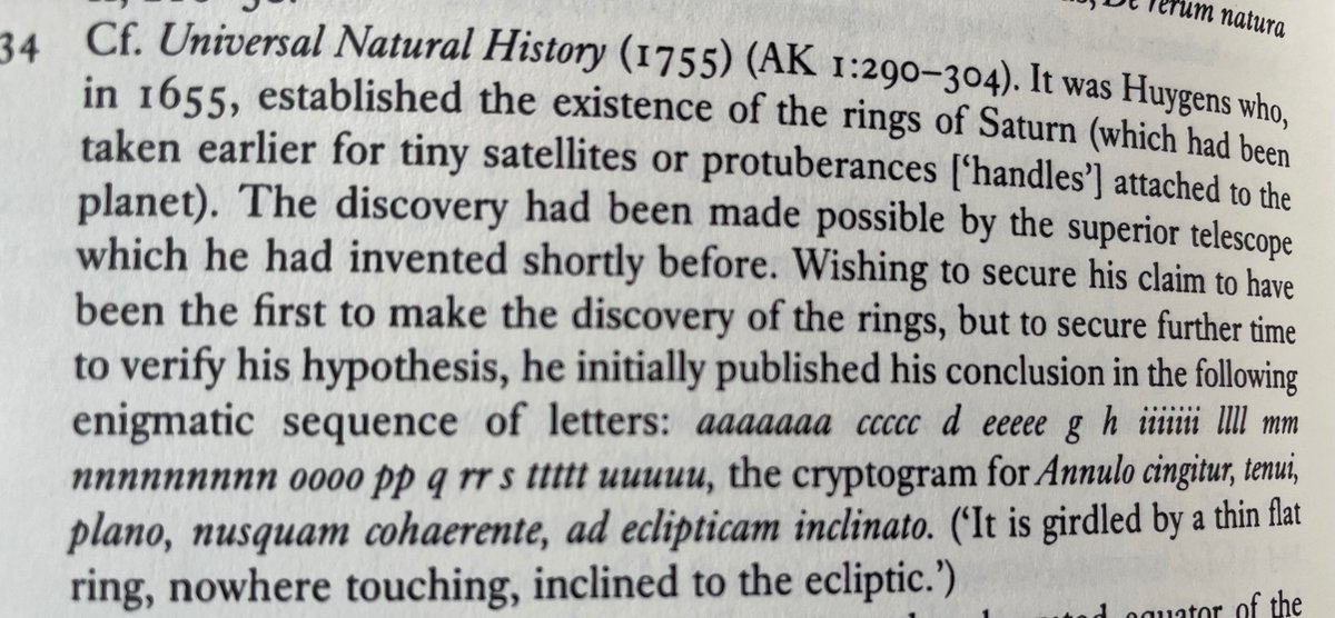 AgnesCallard's tweet image. The greatest use of an anagram, ever?

Such a cool solution to the problem of making sure people know *that* you said something at a given time w/o allowing them to understand *what* you said until later.