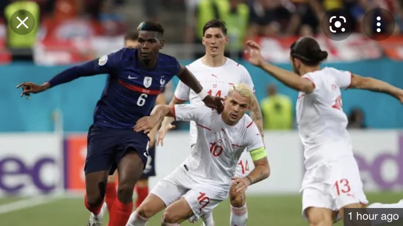 Ibzi10_'s tweet photo. #FRASWZ Switzerland with an early lead. Then France showing of their quality up front going 3-1 up. Switzerland’s coach didn’t care who was on the pitch. Took his star players and brought his bench players made a massive difference. Mbappe didn’t have a good tournament at all. 🔥 https://t.co/3ApIO0oVkg