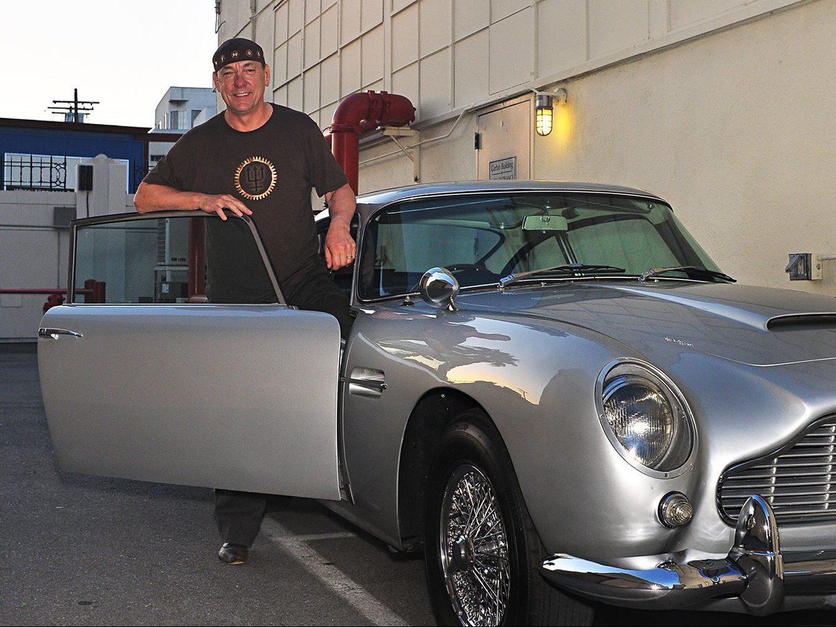 Neil Peart’s car collection, including ’64 Aston Martin DB5, up for sale