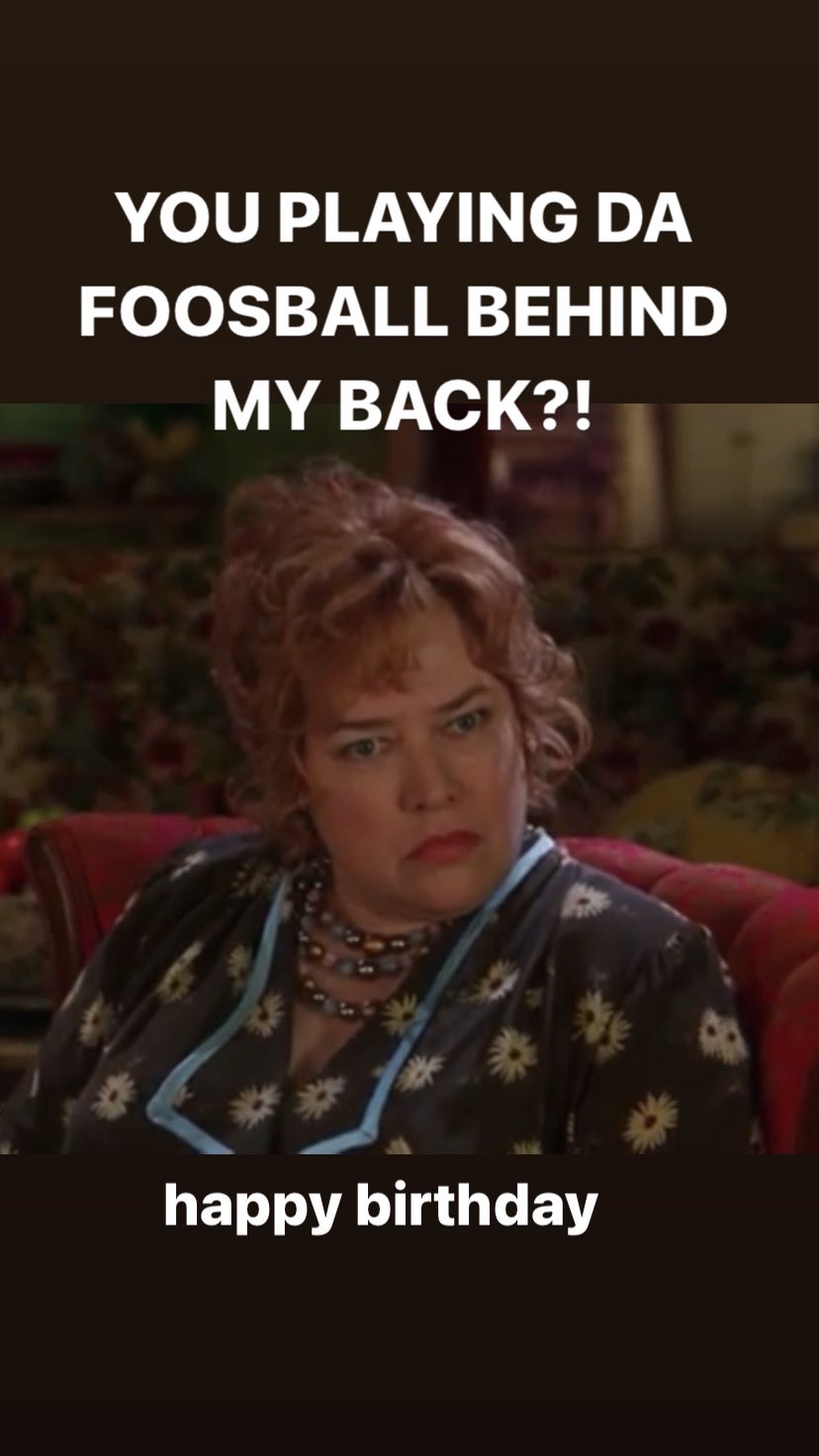 Happy birthday to Kathy Bates who helped to give my last name some recognition in middle school. 