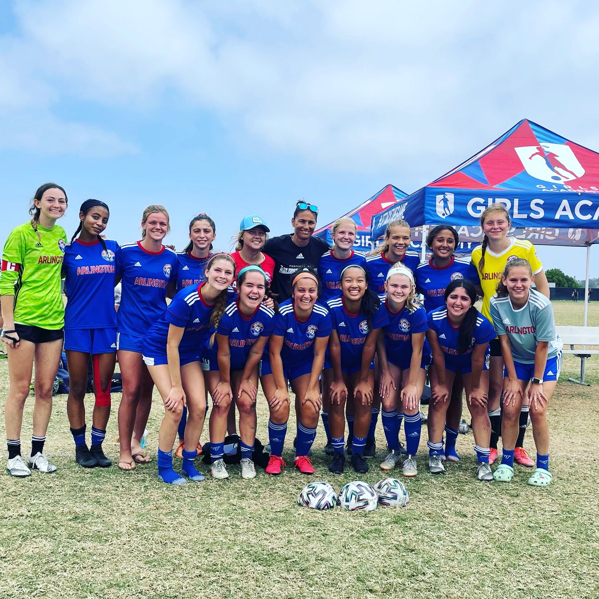 Ended #GACA21 with a win. Thanks <a href="/GAcademyLeague/">Girls Academy</a> for such a great opportunity.  ❤️⚽️👏