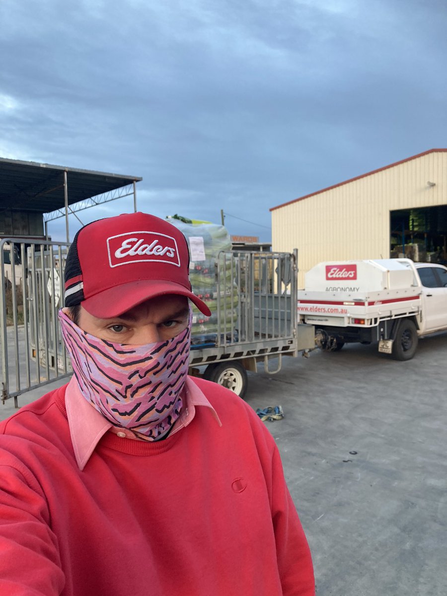 Masks on again 
Ag keeps going 
<a href="/trademutt/">TradeMutt</a> <a href="/EldersLimited/">Elders</a> 
#ForAusAg